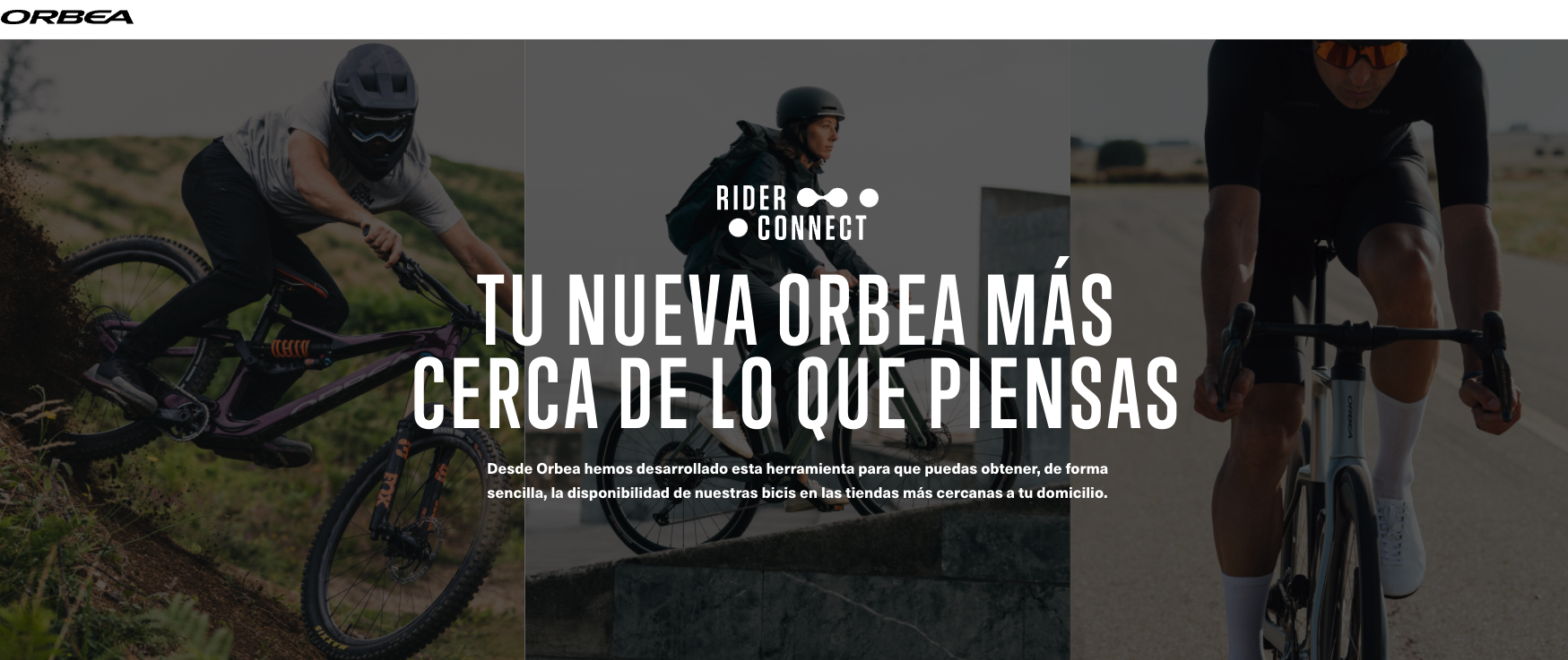 Orbea lanza Rider Connect programa para conectar a sus tiendas y